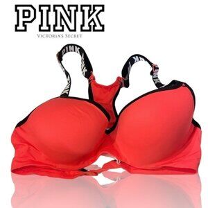 New pink neon wireless bra​​